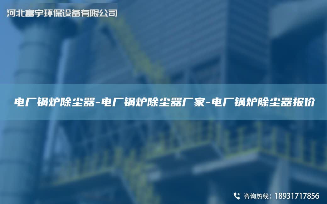 電廠鍋爐除塵器-電廠鍋爐除塵器廠家-電廠鍋爐除塵器報價