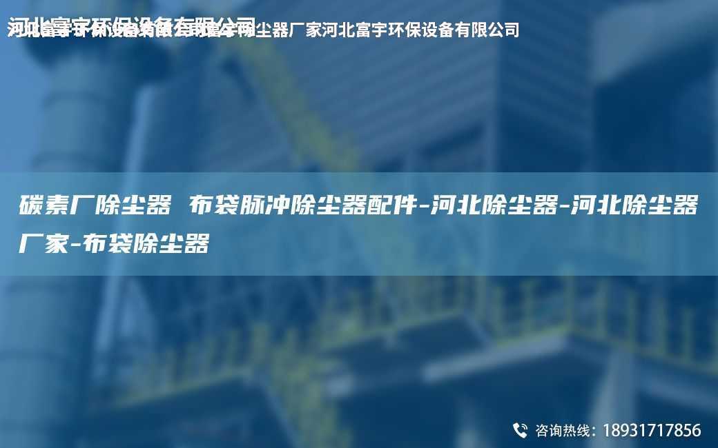碳素廠除塵器 布袋脈沖除塵器配件-河北除塵器-河北除塵器廠家-布袋除塵器