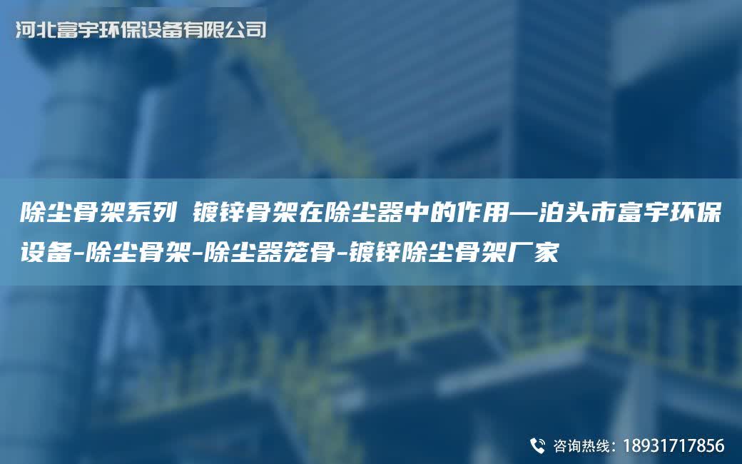 除塵骨架系列│鍍鋅骨架在除塵器中的作用—泊頭市富宇環(huán)保設(shè)備-除塵骨架-除塵器籠骨-鍍鋅除塵骨架廠家